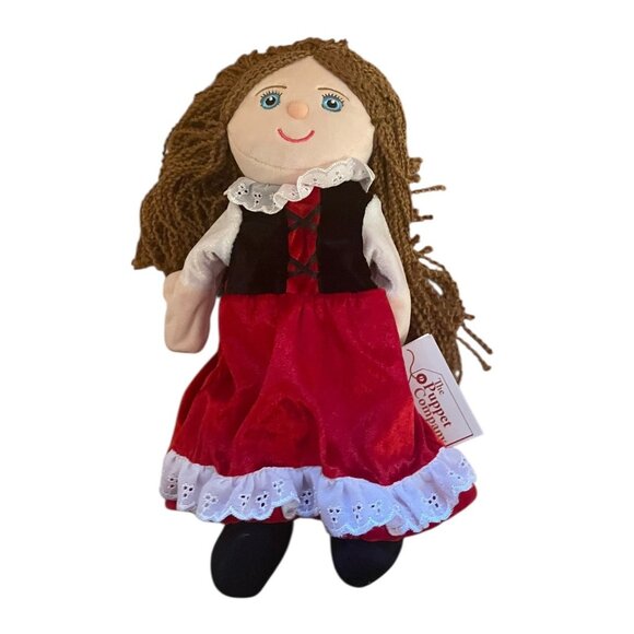 Puppet Company Little Red Riding Hood Puppet Curly Hair Princess READ - Picture 1 of 6